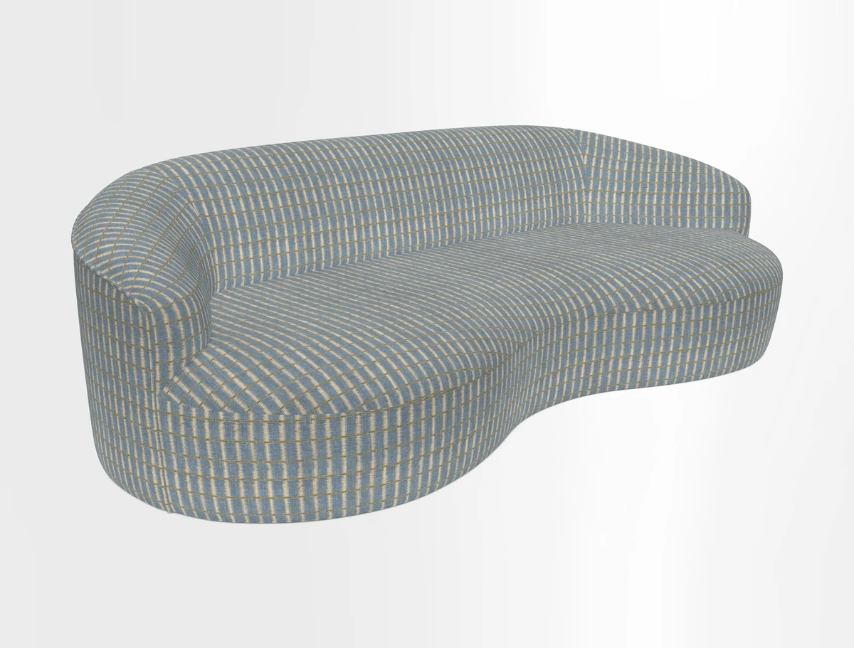 Arc large sofa in Harpers Bazaar Palm Canopy