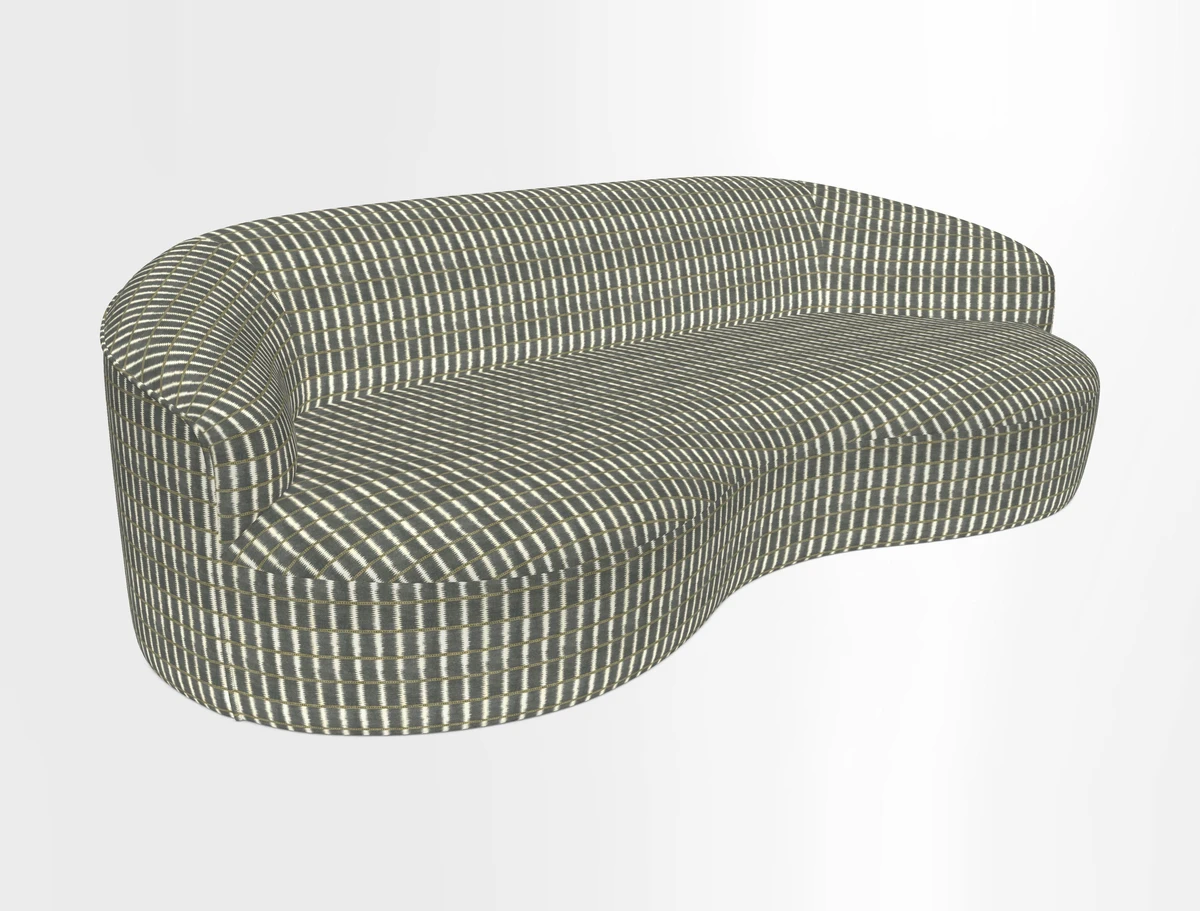 Arc large sofa in Harpers Bazaar Palm Canopy