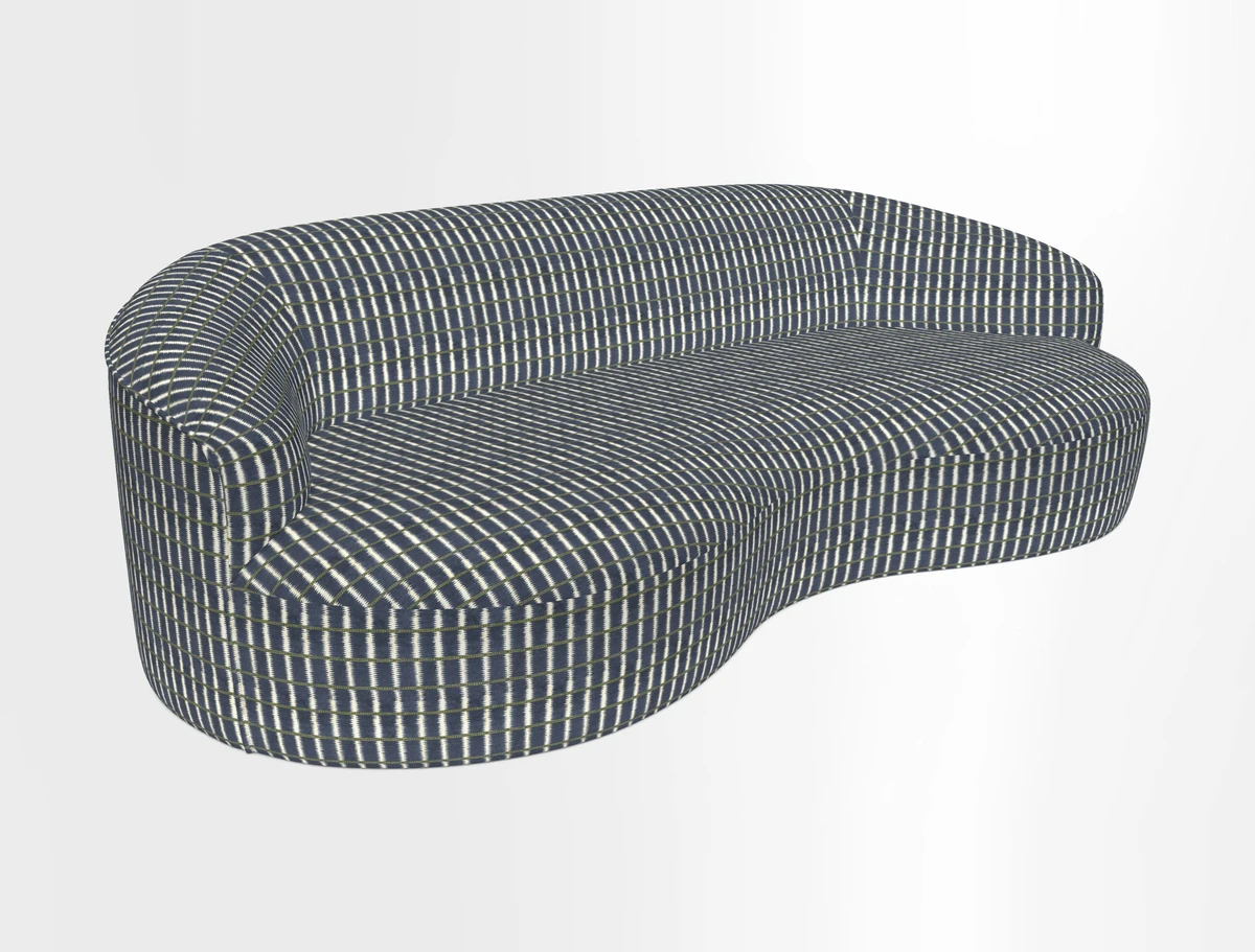 Arc large sofa in Harpers Bazaar Palm Canopy