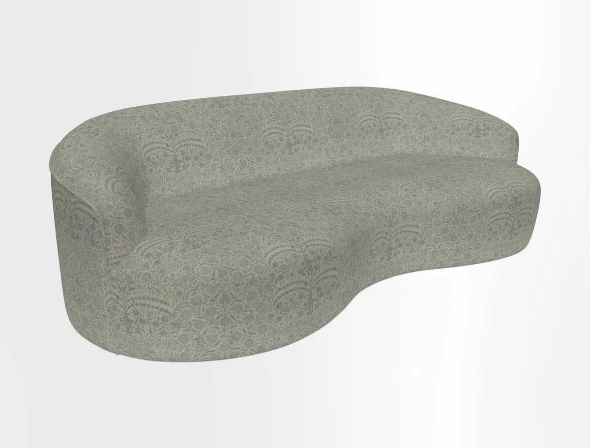 Arc large sofa in Harpers Bazaar Palm Canopy