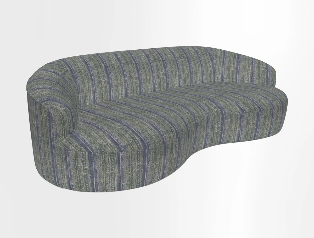 Arc large sofa in Harpers Bazaar Palm Canopy