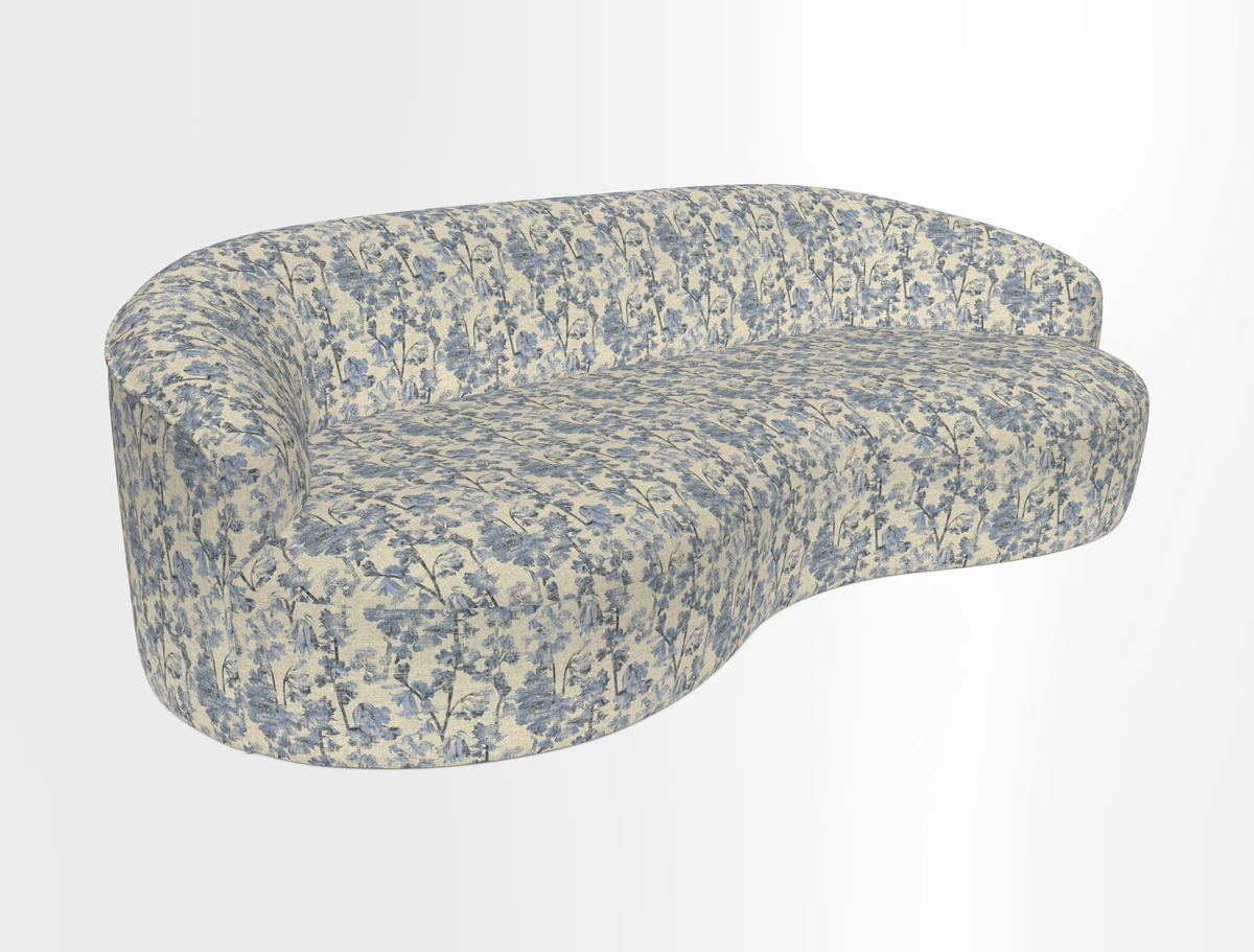 Arc large sofa in Harpers Bazaar Palm Canopy