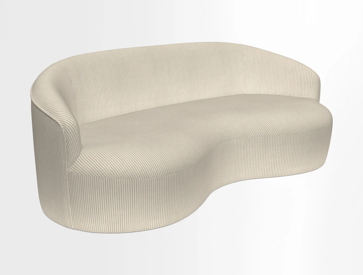 Arc large sofa in Harpers Bazaar Palm Canopy