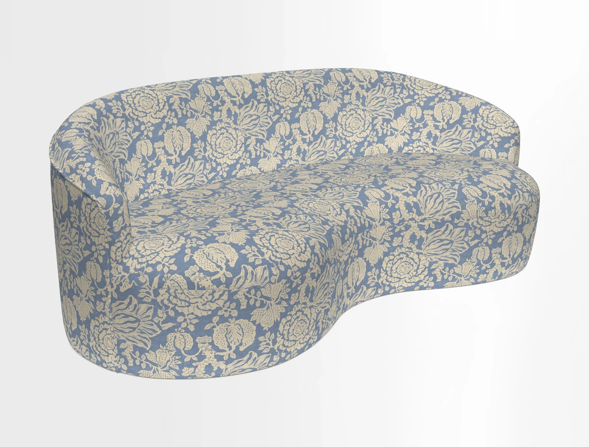 Arc large sofa in Harpers Bazaar Palm Canopy