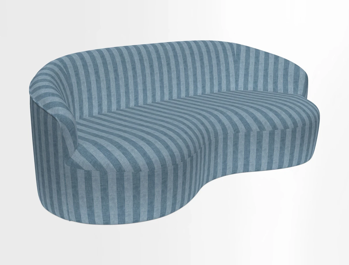 Arc large sofa in Harpers Bazaar Palm Canopy