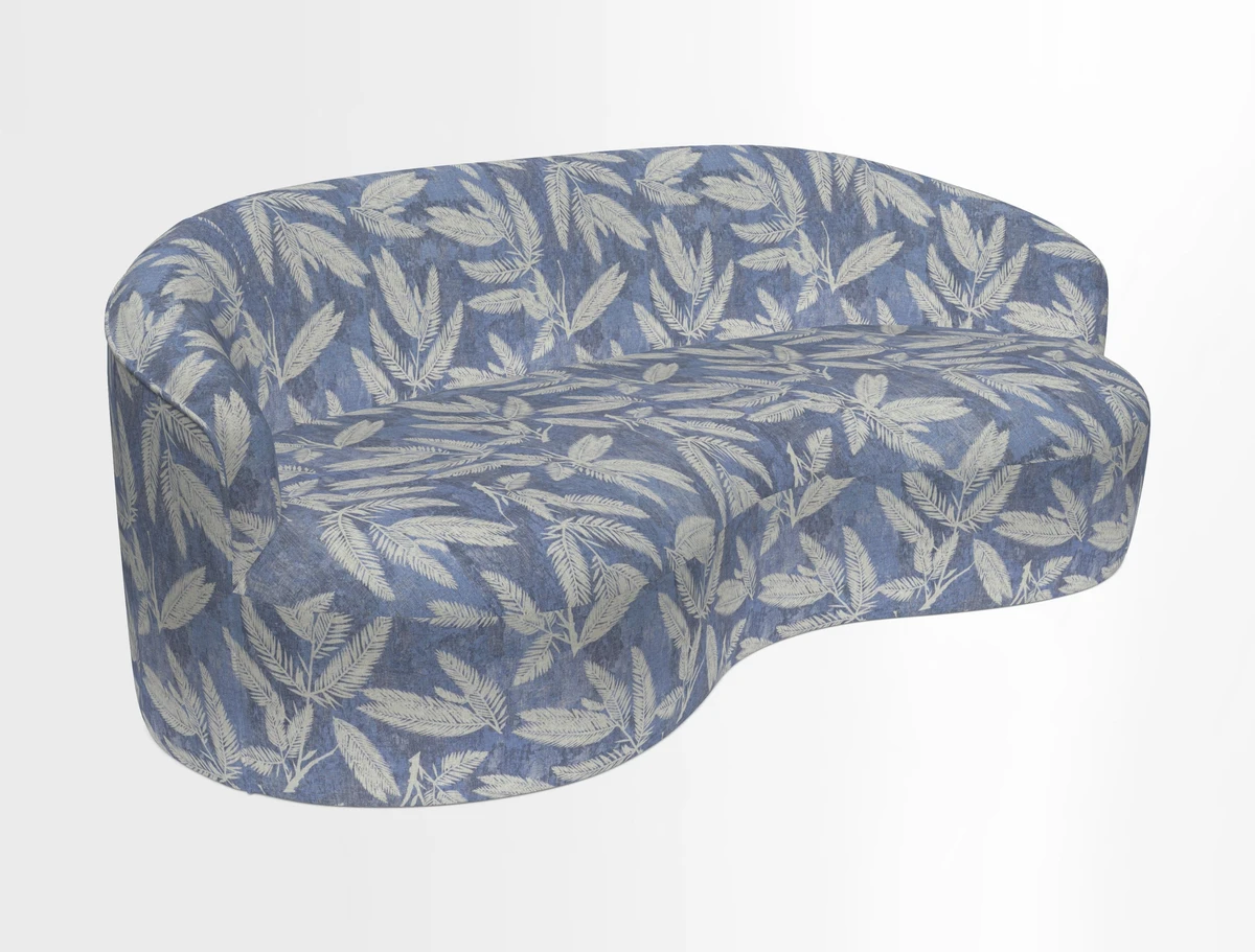 Arc large sofa in Harpers Bazaar Palm Canopy