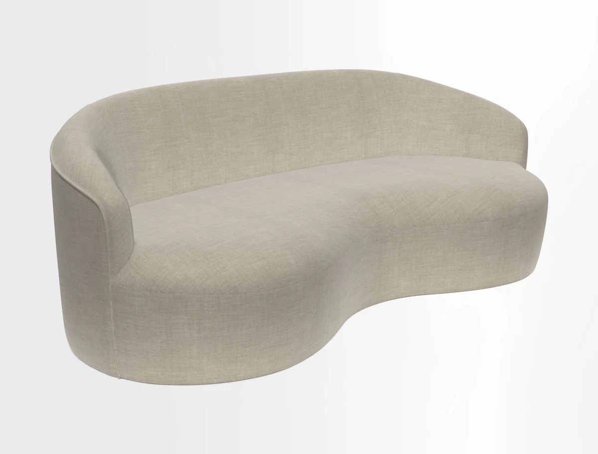 Arc large sofa in Harpers Bazaar Palm Canopy