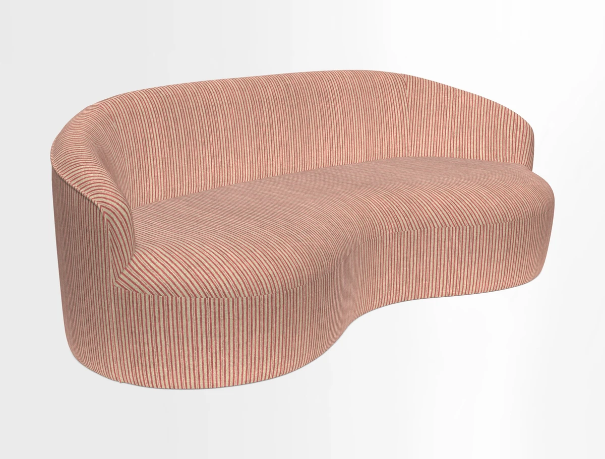 Arc large sofa in Harpers Bazaar Palm Canopy
