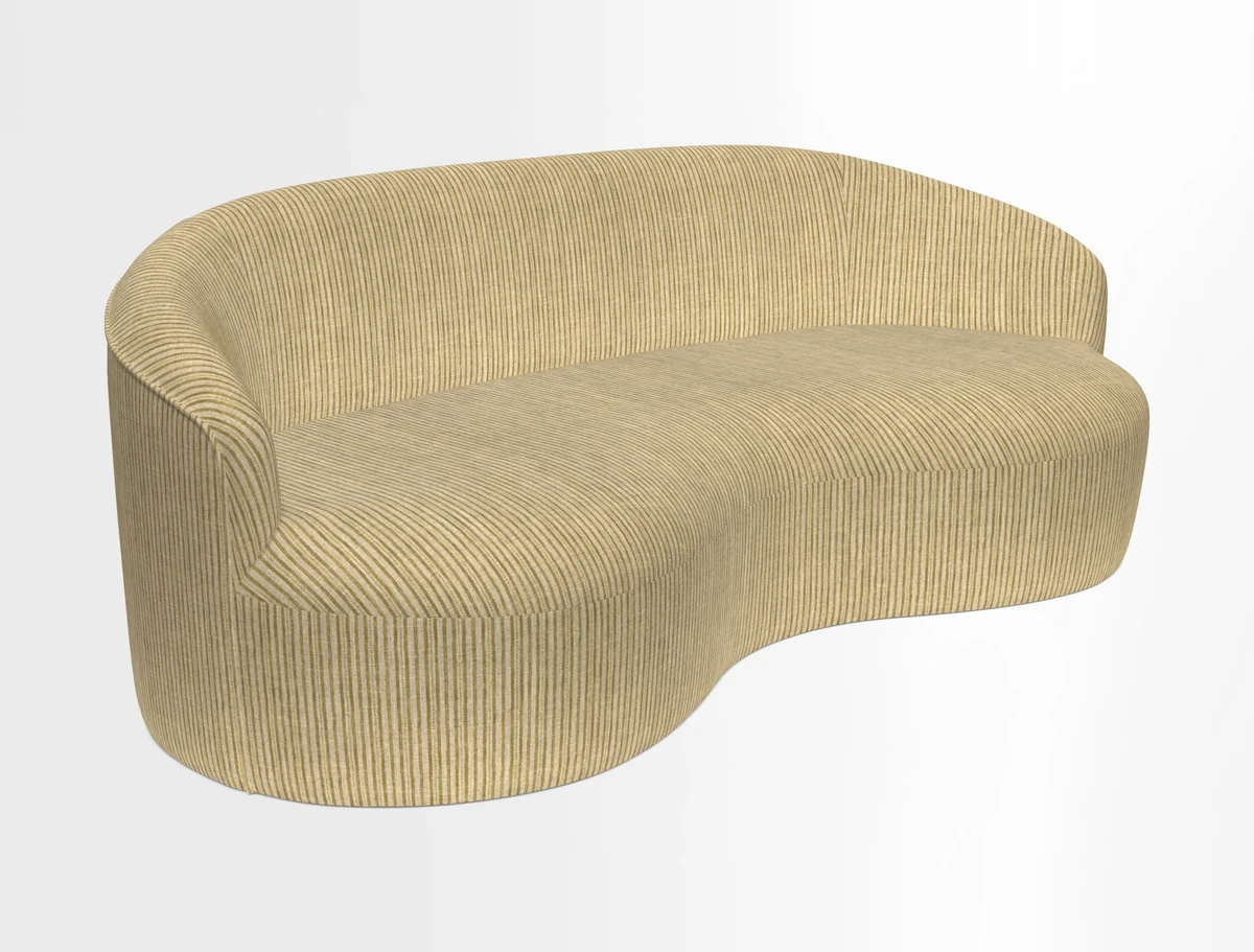 Arc large sofa in Harpers Bazaar Palm Canopy