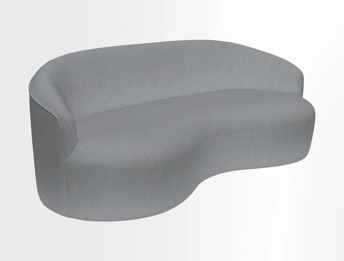 Arc large sofa in Harpers Bazaar Palm Canopy