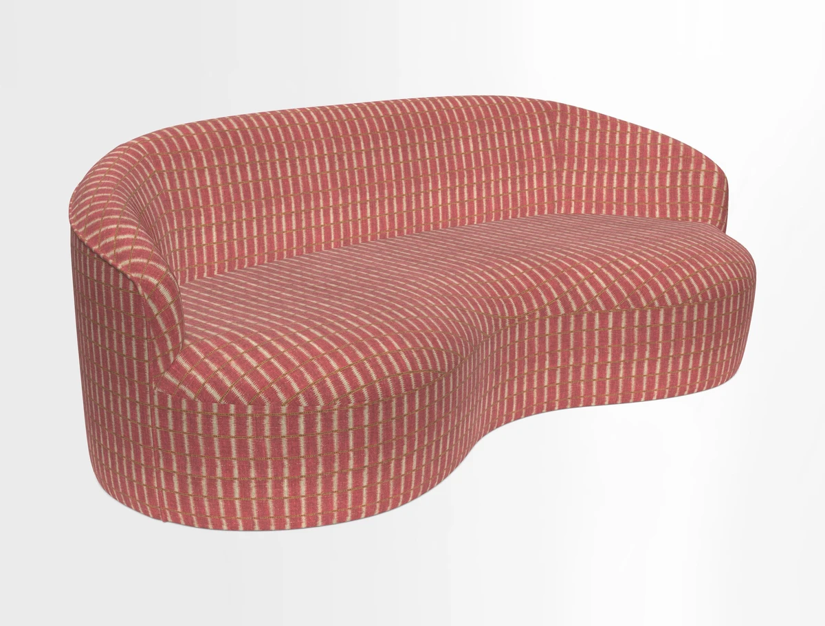 Arc large sofa in Harpers Bazaar Palm Canopy