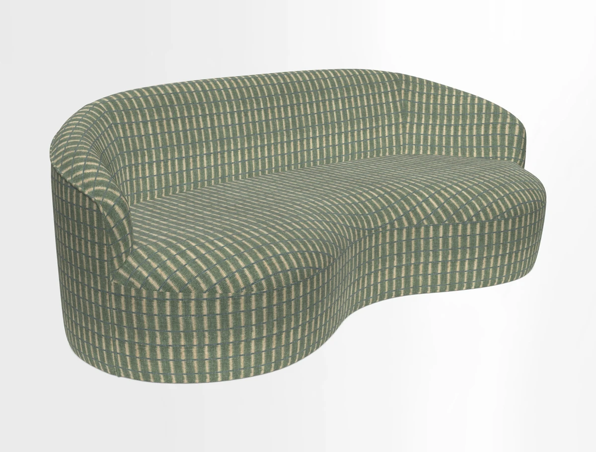 Arc large sofa in Harpers Bazaar Palm Canopy
