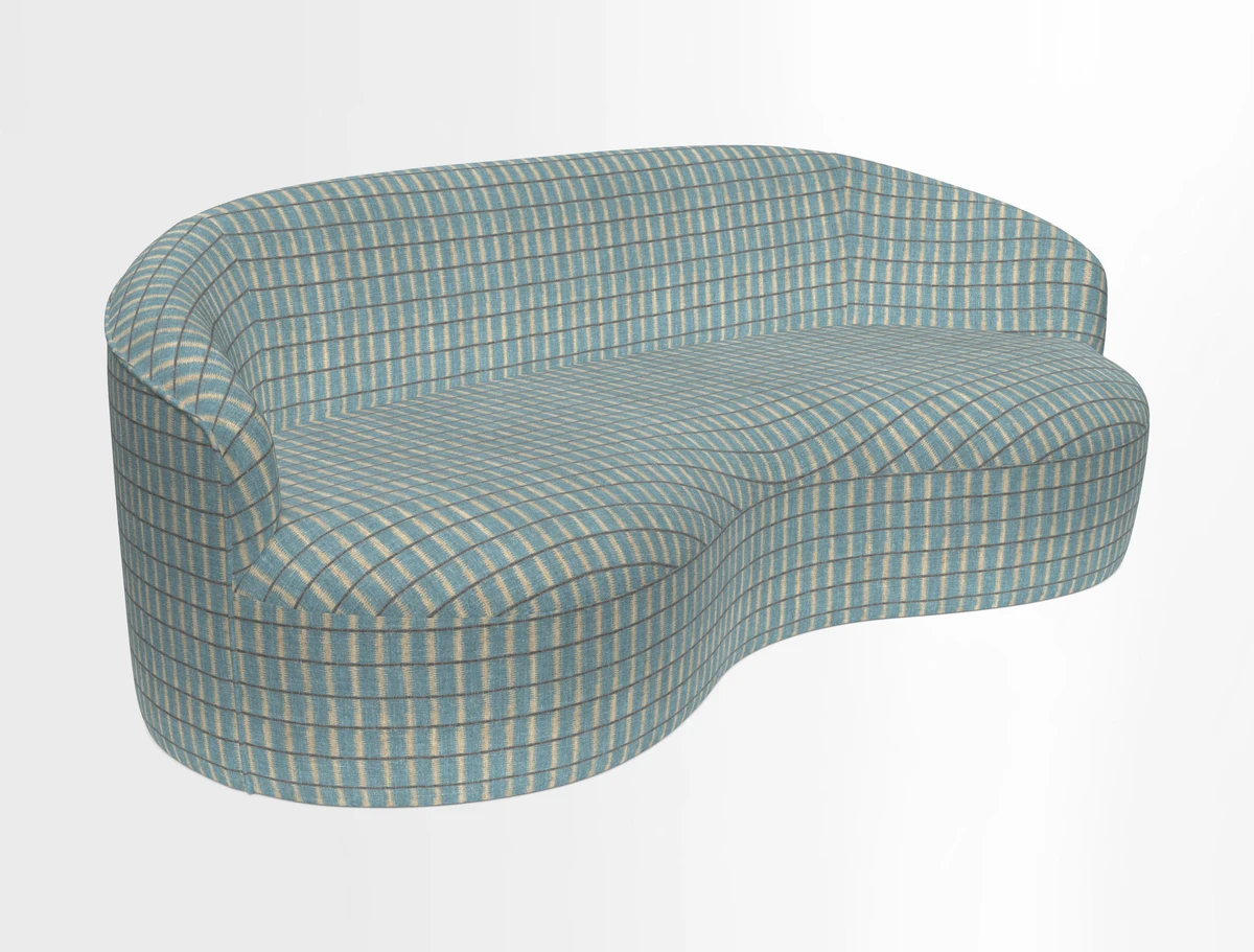 Arc large sofa in Harpers Bazaar Palm Canopy