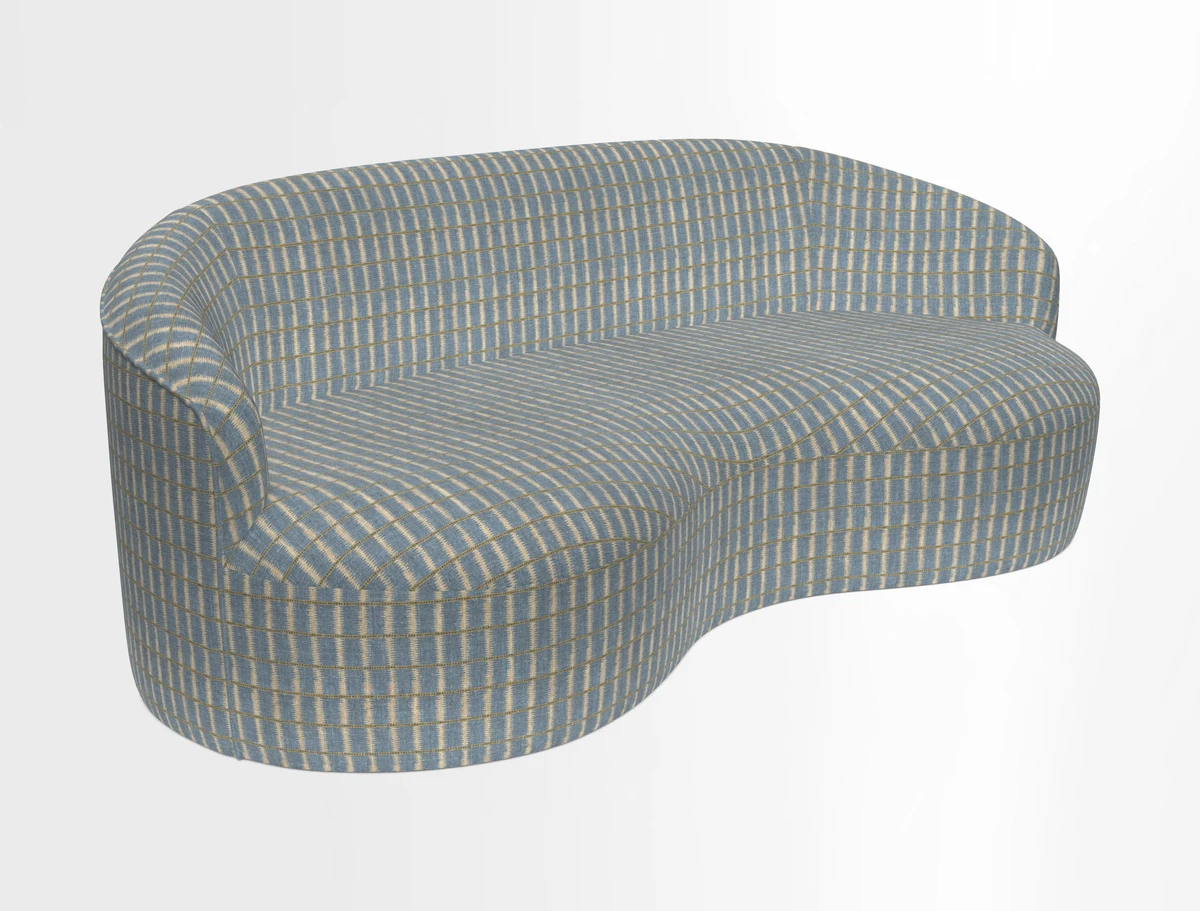 Arc large sofa in Harpers Bazaar Palm Canopy