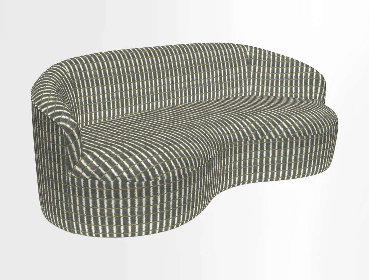 Arc large sofa in Harpers Bazaar Palm Canopy