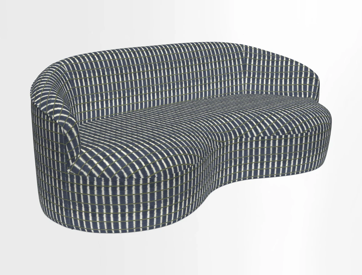 Arc large sofa in Harpers Bazaar Palm Canopy