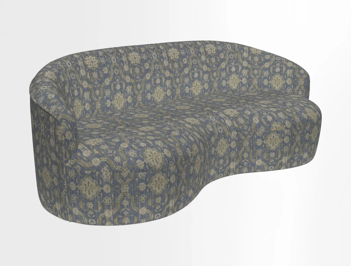 Arc large sofa in Harpers Bazaar Palm Canopy