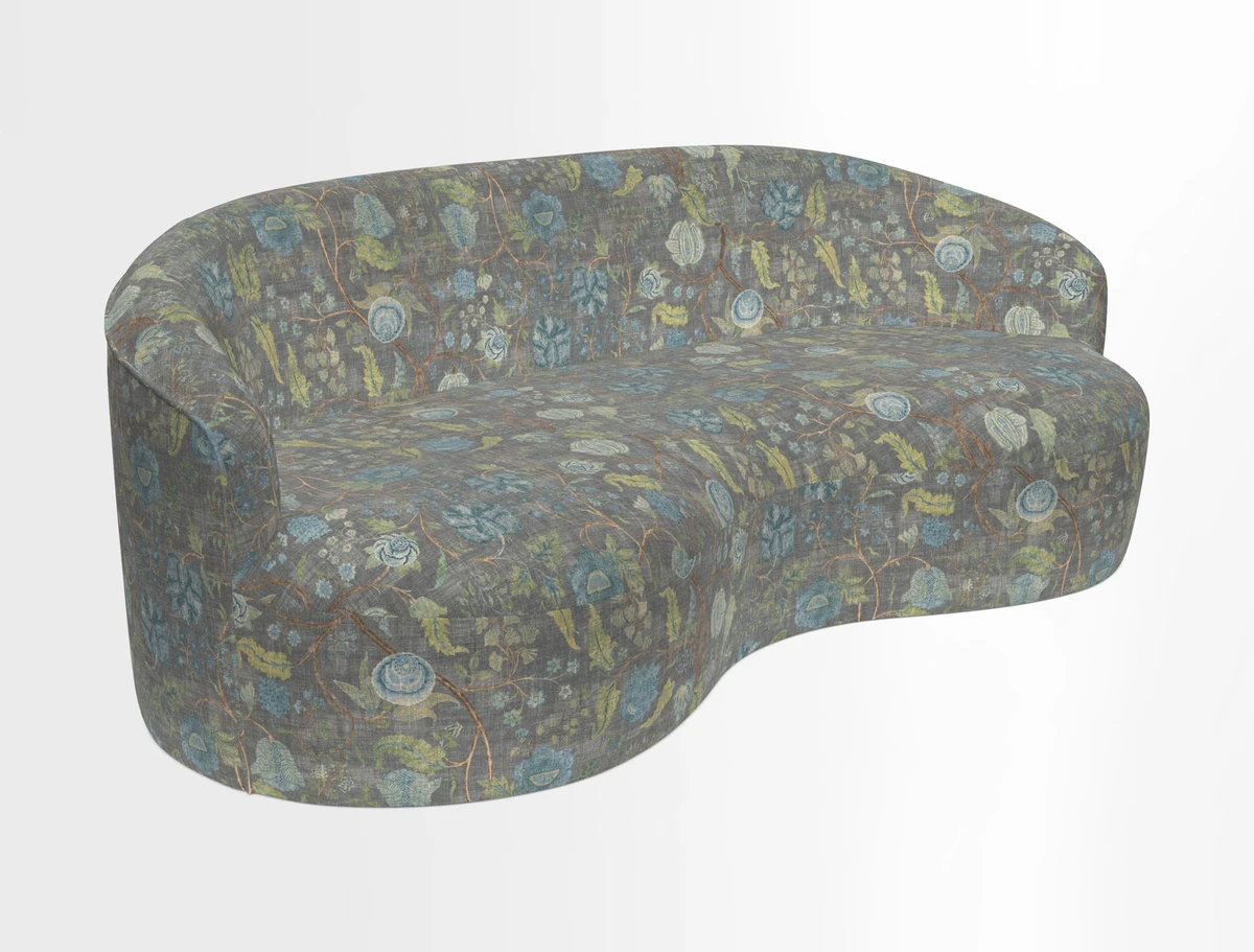 Arc large sofa in Harpers Bazaar Palm Canopy