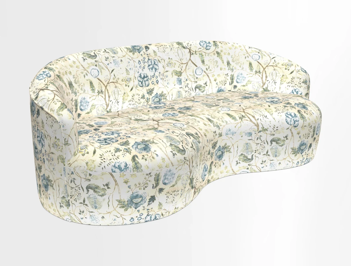 Arc large sofa in Harpers Bazaar Palm Canopy