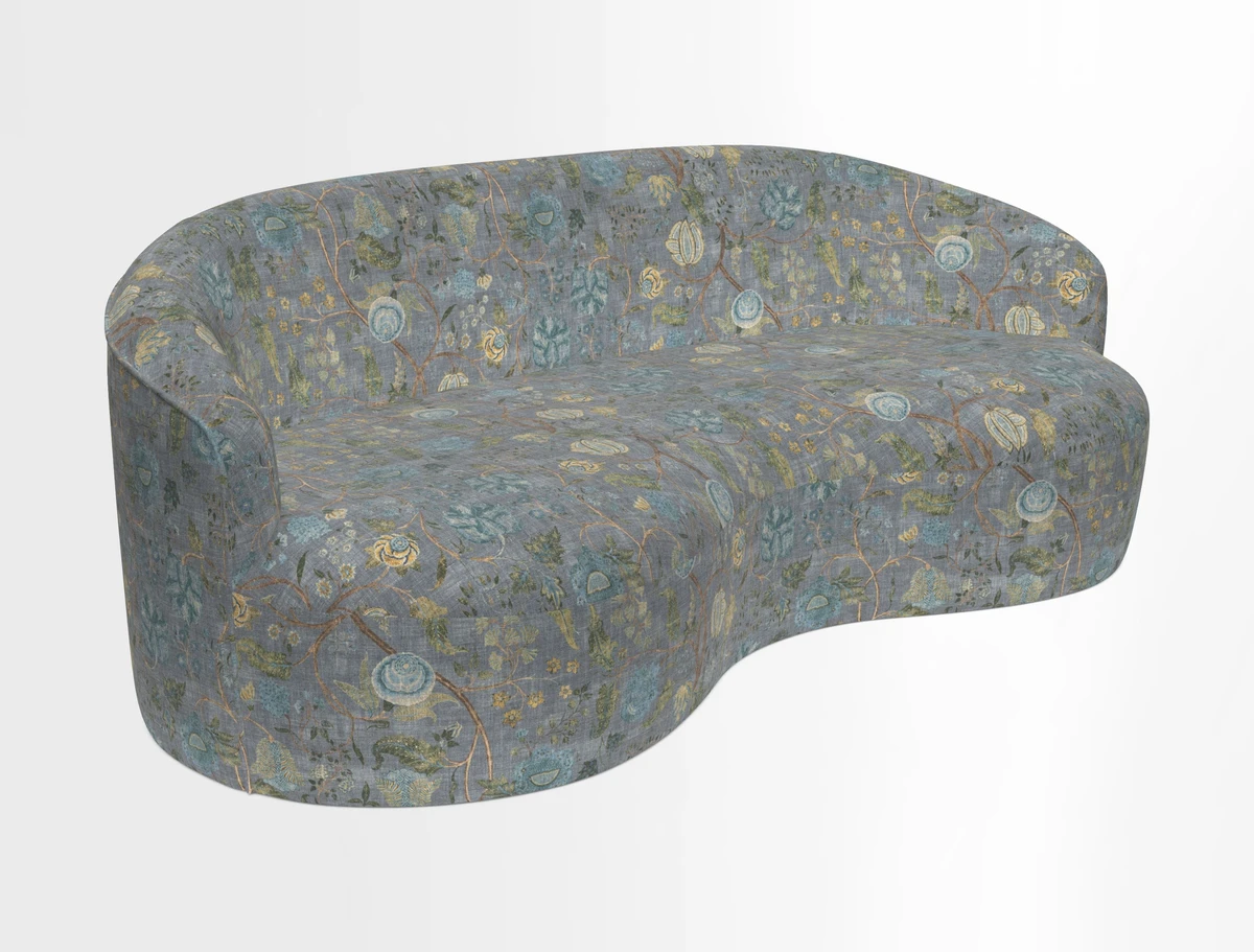 Arc large sofa in Harpers Bazaar Palm Canopy