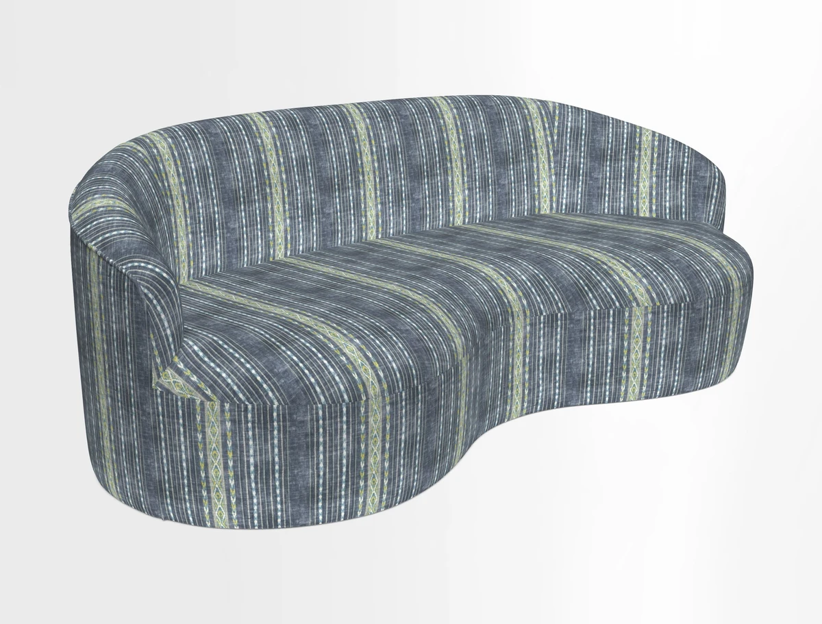 Arc large sofa in Harpers Bazaar Palm Canopy