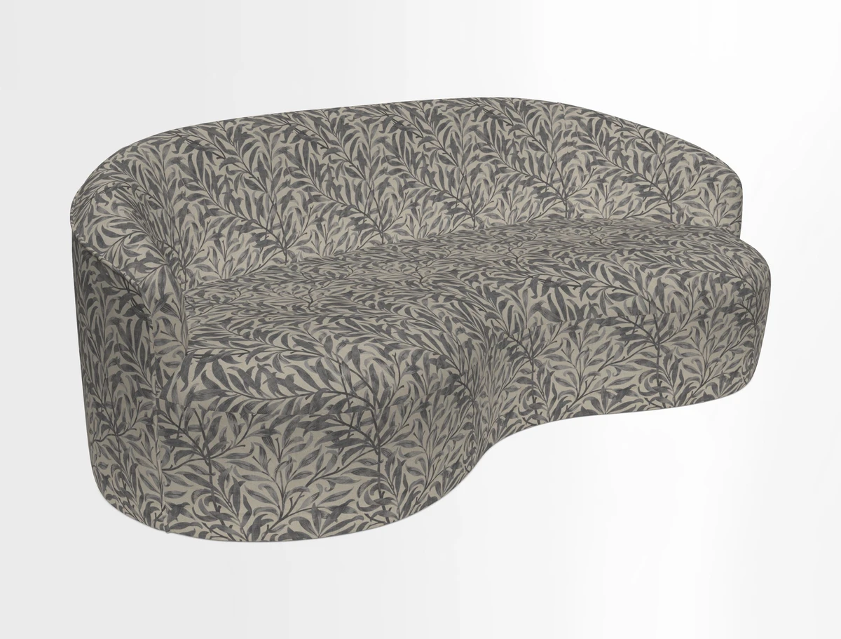 Arc large sofa in Harpers Bazaar Palm Canopy