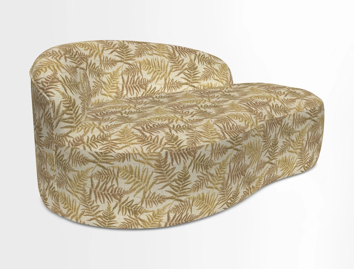 Arc small sofa in Wave Blueberry