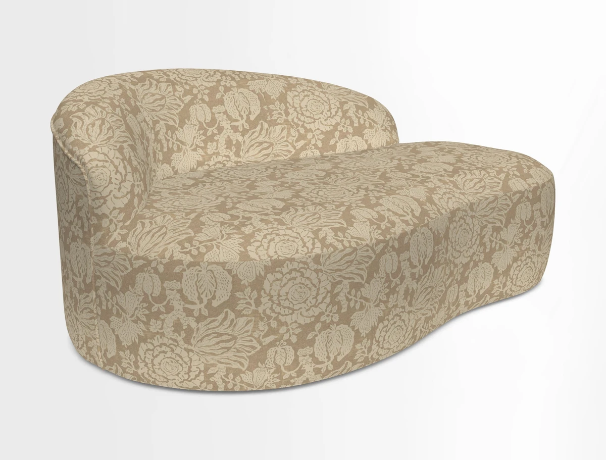 Arc small sofa in Wave Blueberry