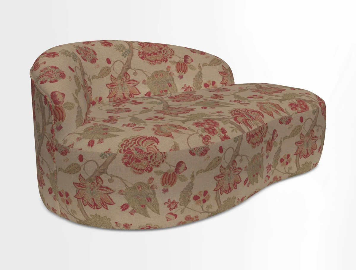 Arc small sofa in Wave Blueberry