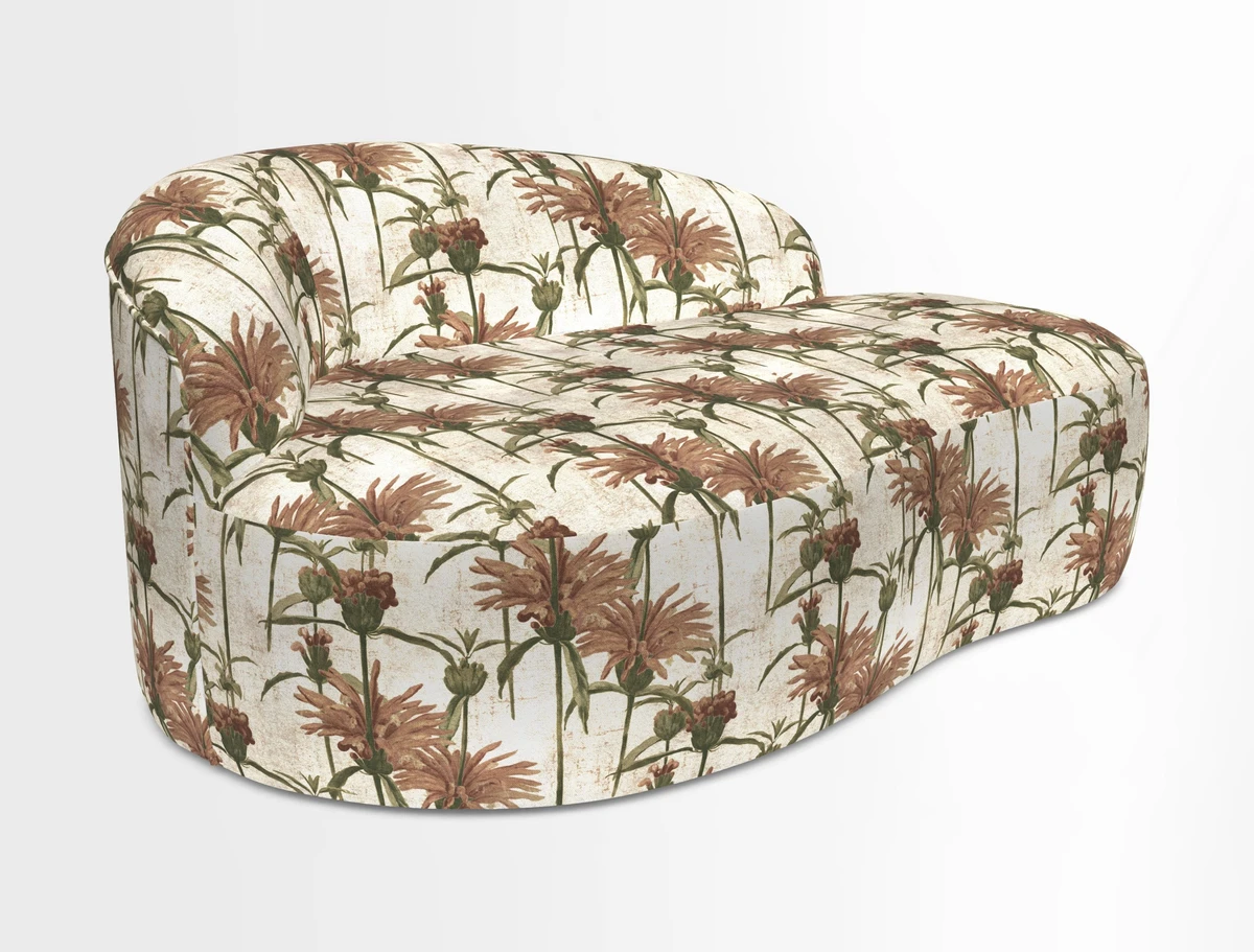 Arc small sofa in Wave Blueberry