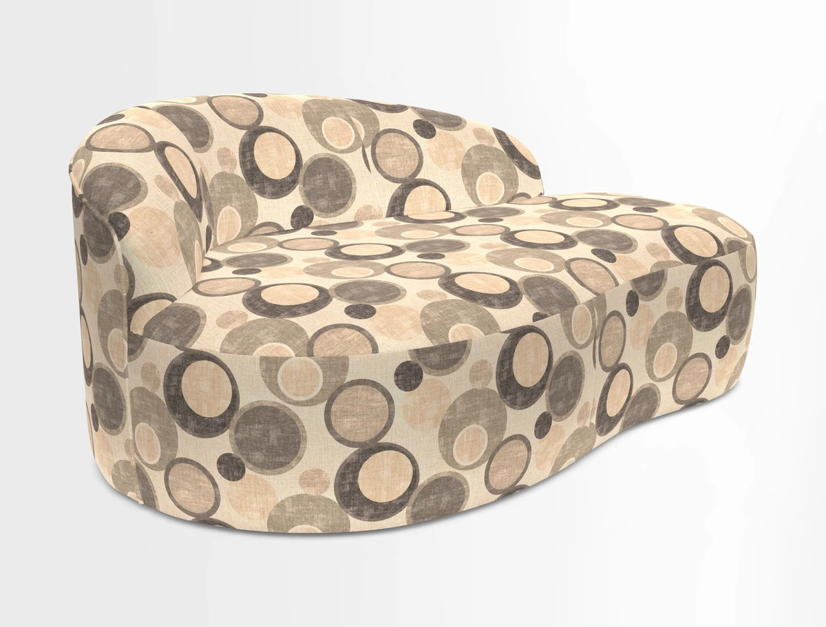 Arc small sofa in Wave Blueberry