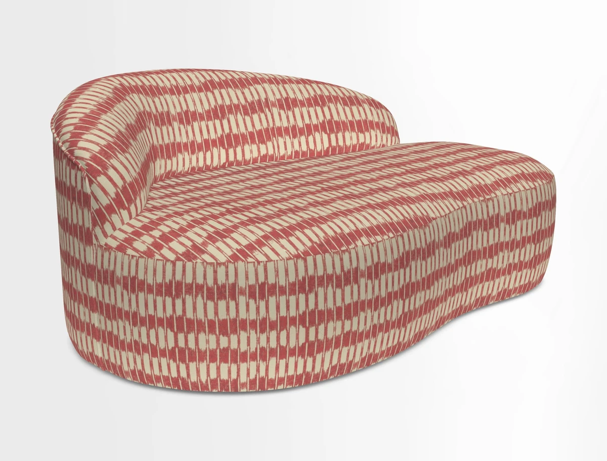 Arc small sofa in Wave Blueberry