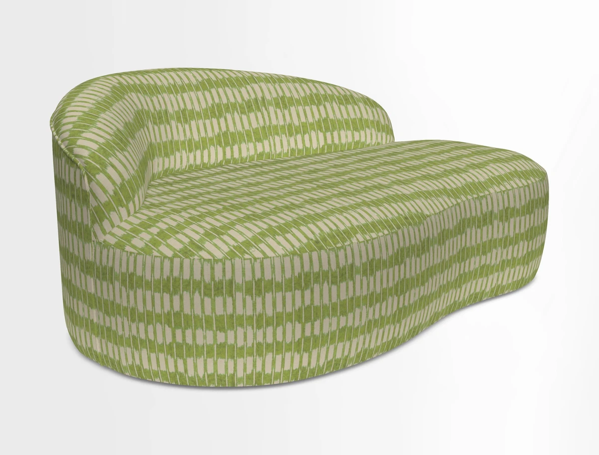 Arc small sofa in Wave Blueberry