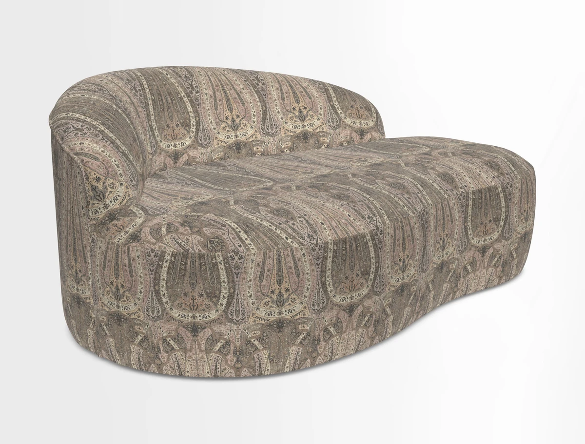 Arc small sofa in Wave Blueberry