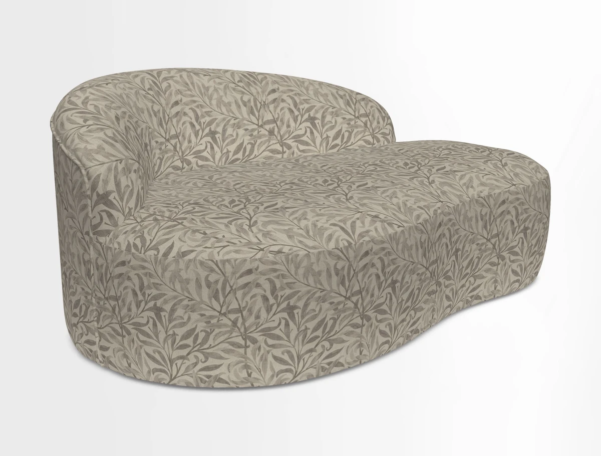 Arc small sofa in Wave Blueberry