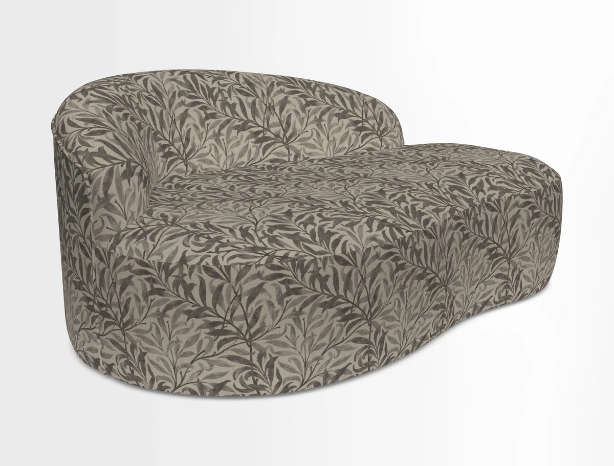 Arc small sofa in Wave Blueberry