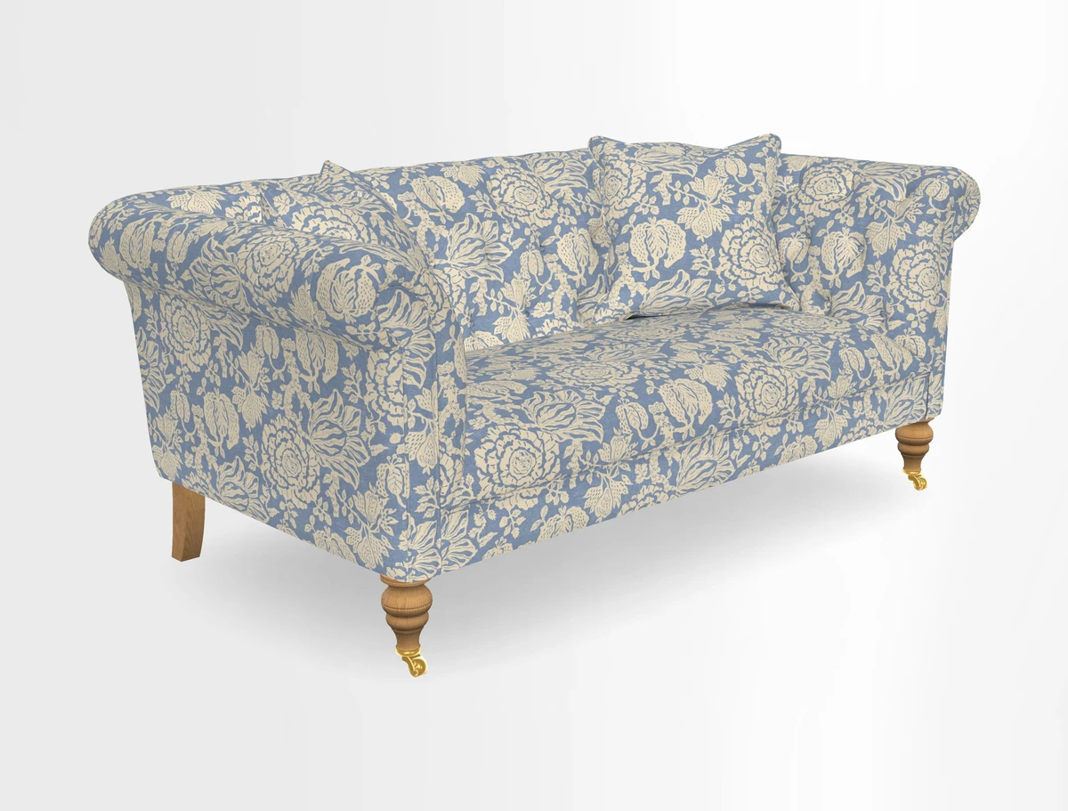 Arncliffe 3 Seater Sofa in Traditional Vintage Velvet Olive