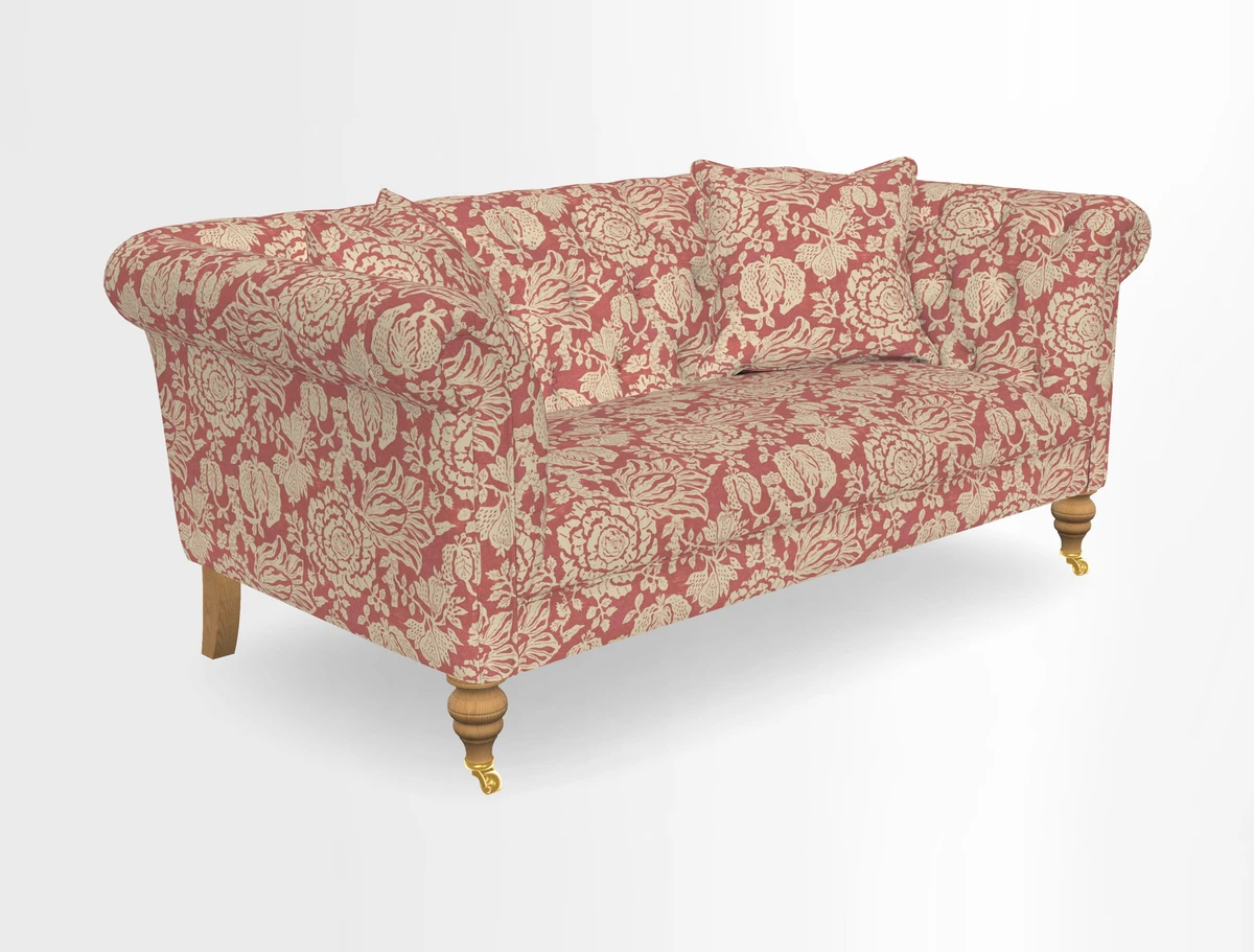 Arncliffe 3 Seater Sofa in Traditional Vintage Velvet Olive