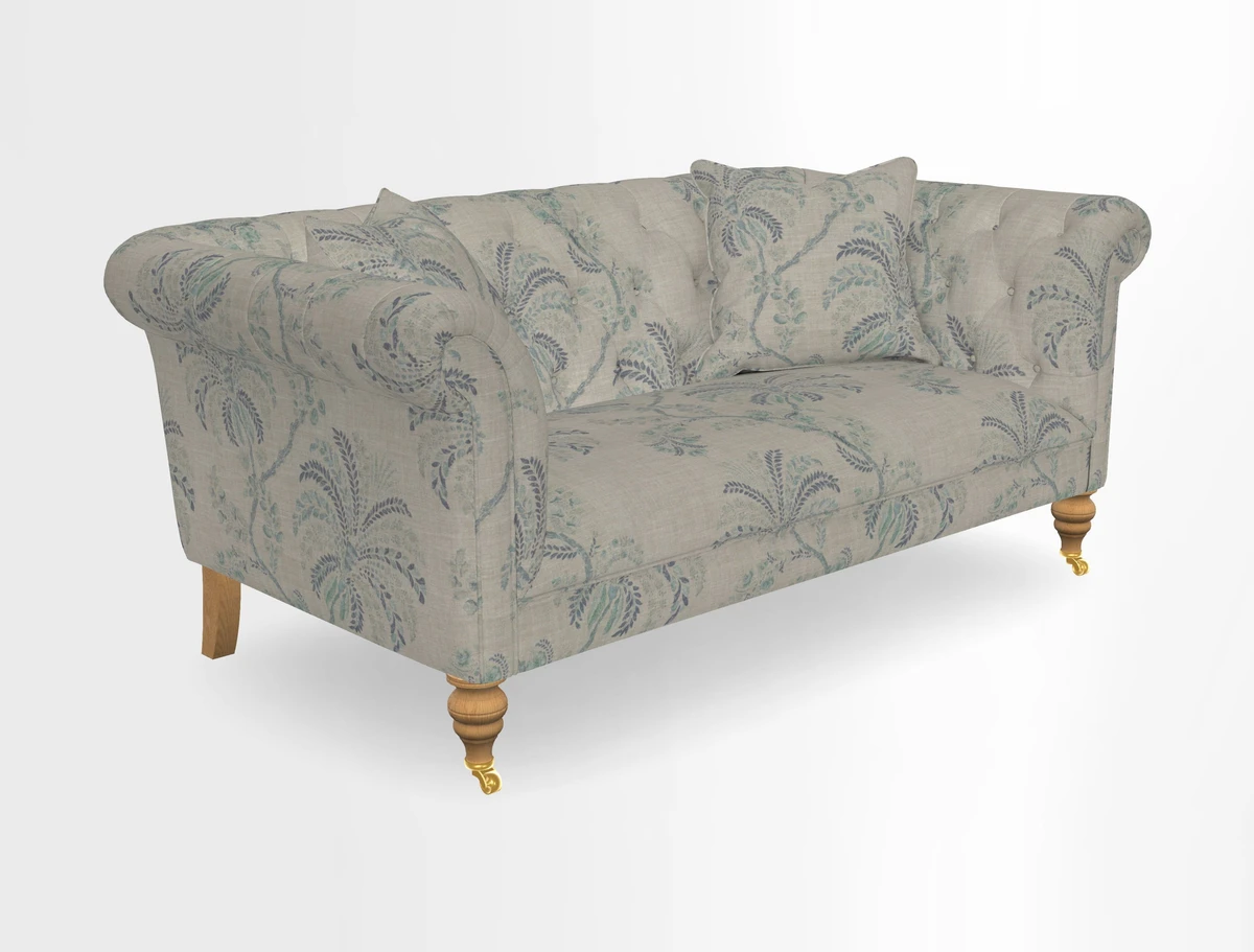 Arncliffe 3 Seater Sofa in Traditional Vintage Velvet Olive