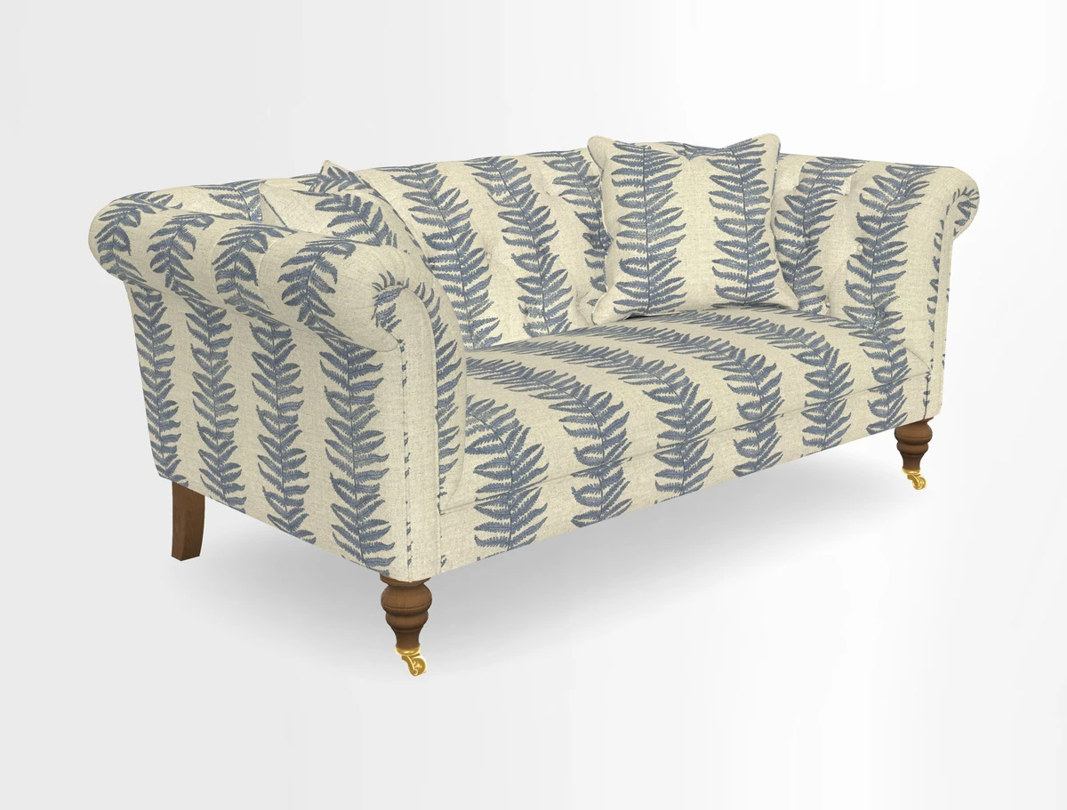 Arncliffe 3 Seater Sofa in Traditional Vintage Velvet Olive