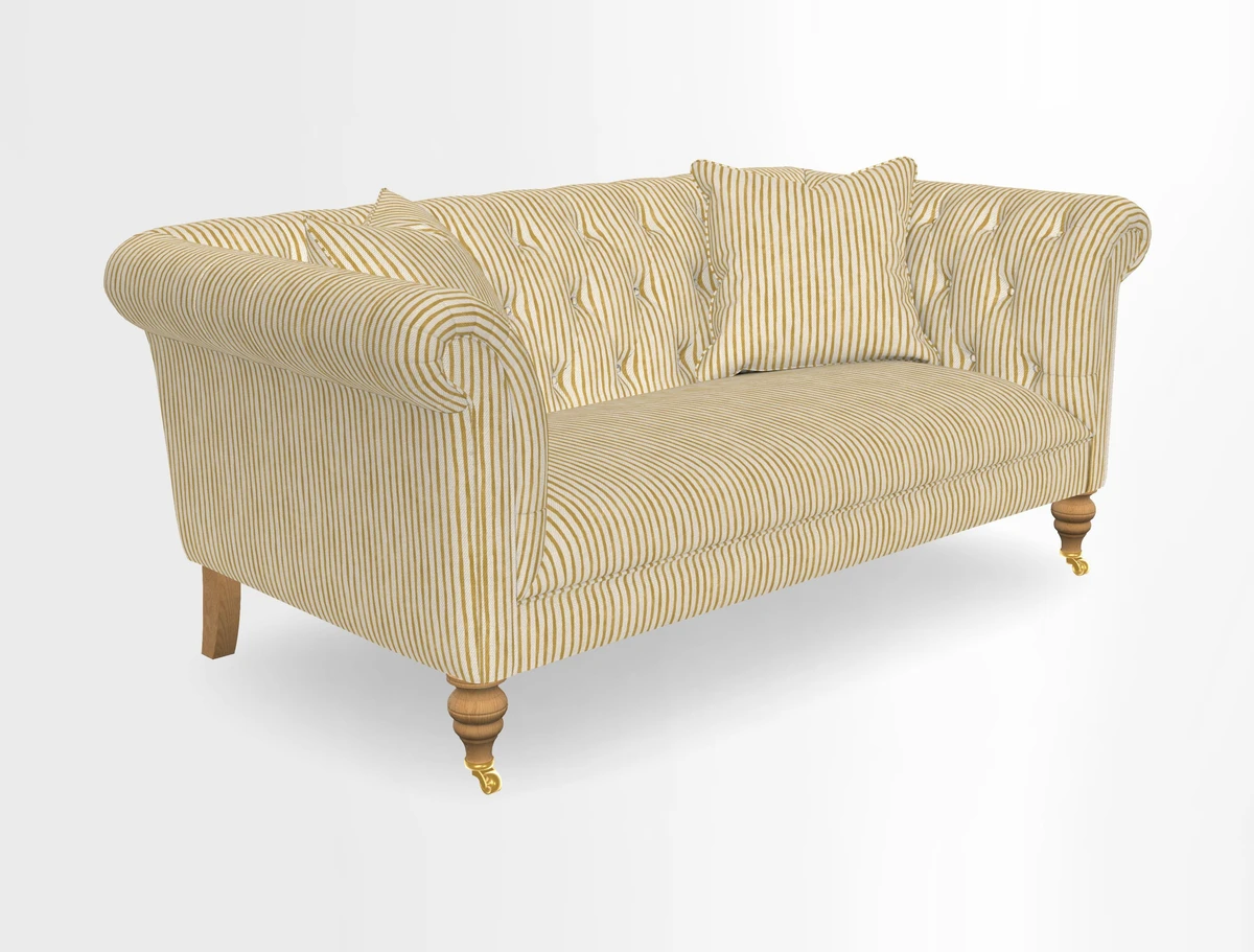 Arncliffe 3 Seater Sofa in Traditional Vintage Velvet Olive