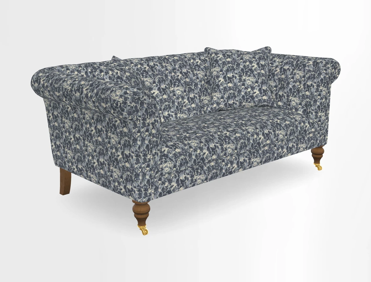 Arncliffe 3 Seater Sofa in Traditional Vintage Velvet Olive