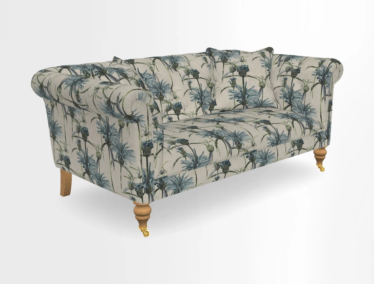 Arncliffe 3 Seater Sofa in Traditional Vintage Velvet Olive