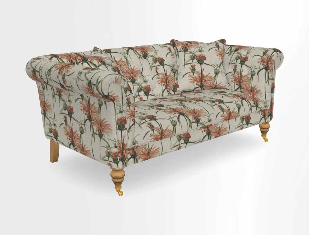 Arncliffe 3 Seater Sofa in Traditional Vintage Velvet Olive