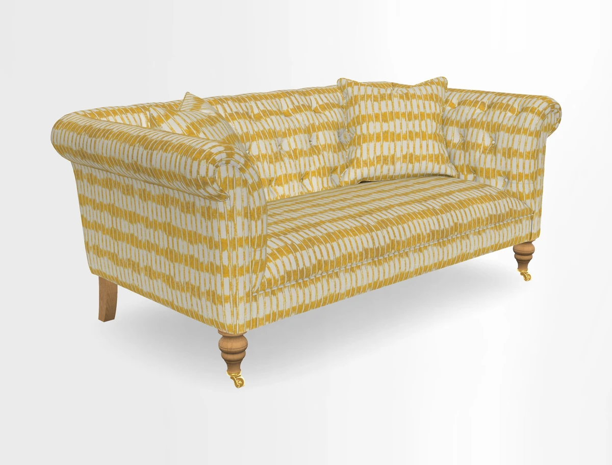 Arncliffe 3 Seater Sofa in Traditional Vintage Velvet Olive