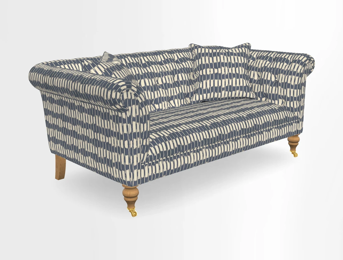 Arncliffe 3 Seater Sofa in Traditional Vintage Velvet Olive