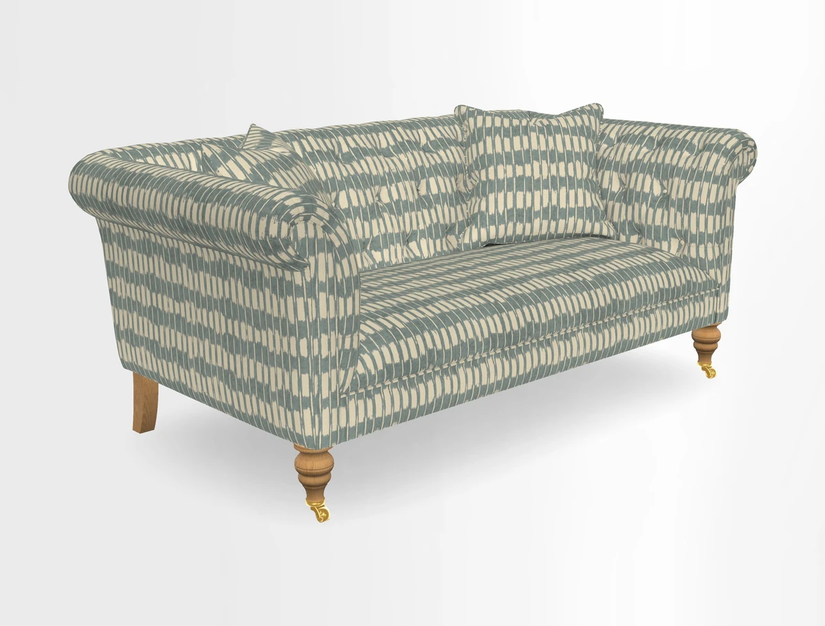 Arncliffe 3 Seater Sofa in Traditional Vintage Velvet Olive