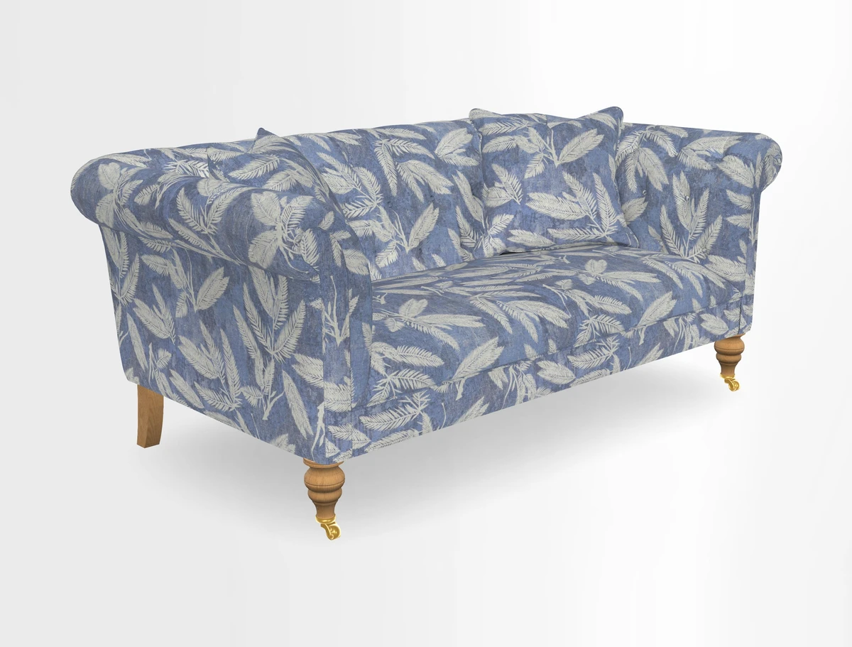Arncliffe 3 Seater Sofa in Traditional Vintage Velvet Olive
