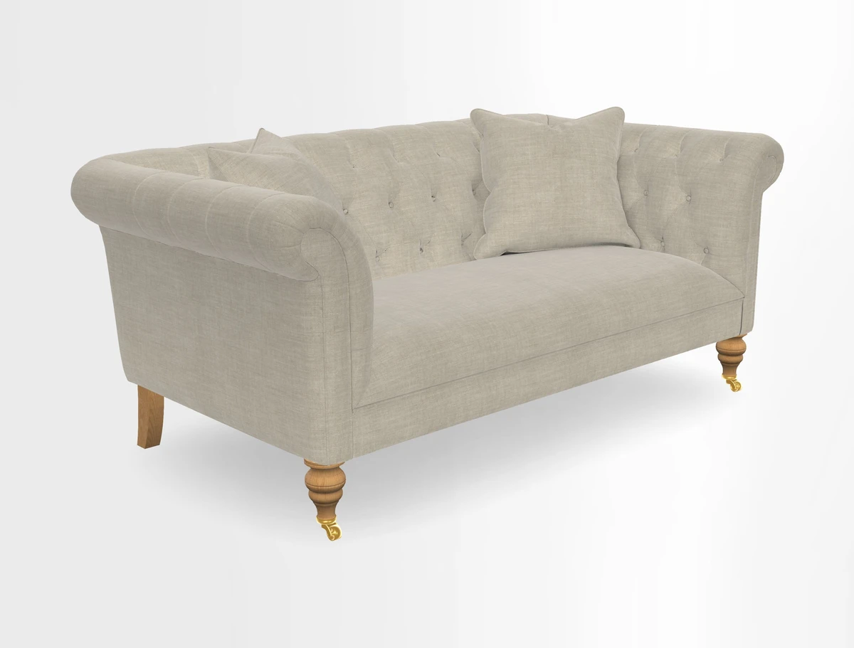 Arncliffe 3 Seater Sofa in Traditional Vintage Velvet Olive