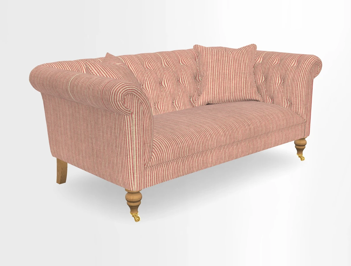 Arncliffe 3 Seater Sofa in Traditional Vintage Velvet Olive